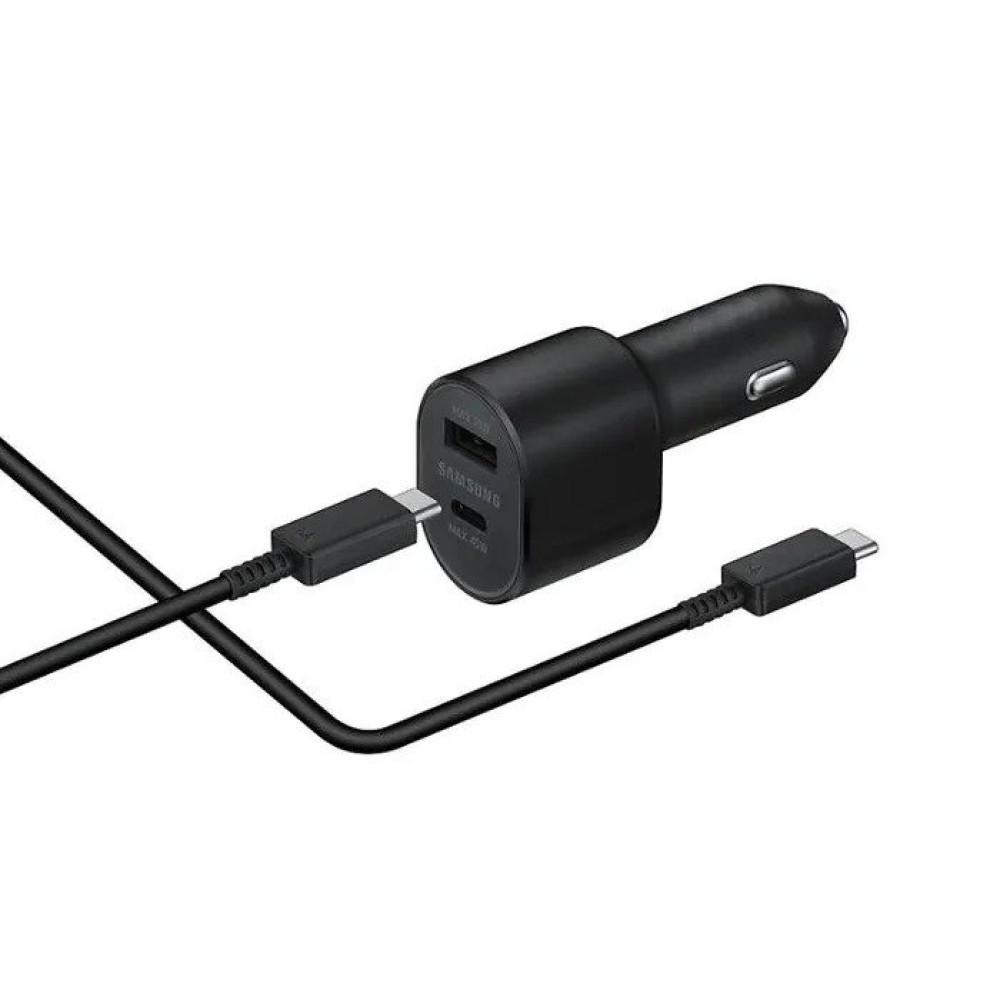 Buy Online Samsung DualPort Car Charger Type C 45W in Qatar